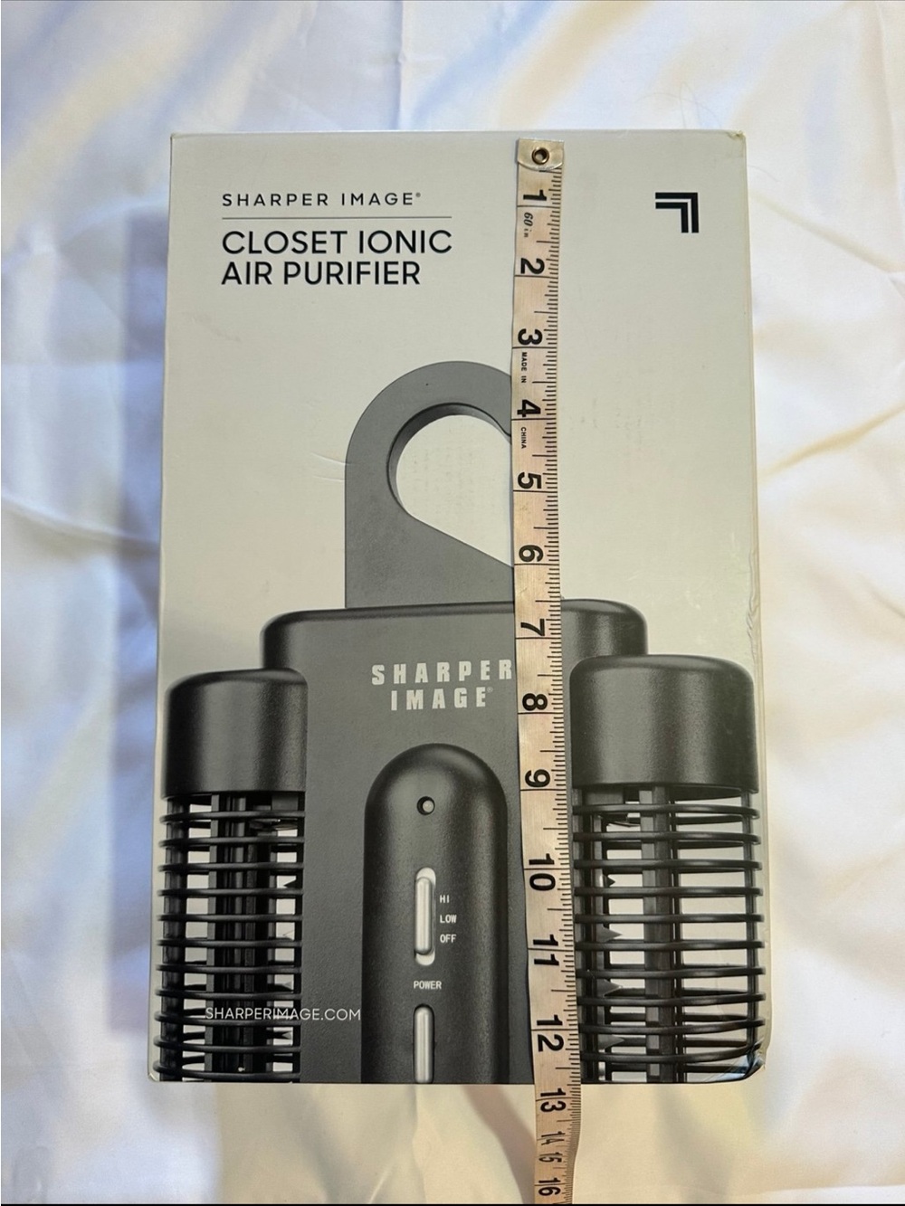 Sharper Image Hanging Closet Ionic Air Purifier NIB - Picture 7 of 8